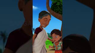 কাক ও মালপোয়া  Part 2  Kids Animation Story Bangla  Kak O Malpoa shorts crow shortsfeed fox [upl. by Goltz]