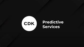 CDK Global Predictive Service Demo [upl. by Brunn185]