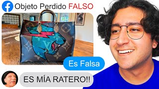 100 ESTAFADORES Intentaron QUEDARSE con OBJETOS FALSOS en FACEBOOK 🤑 [upl. by Airot]