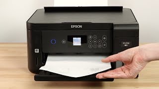 Epson WorkForce ET2750 Cleaning the Print Head [upl. by Frymire817]