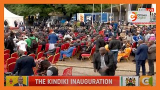 Kenyans flock KICC for Prof Kithure Kindiki swearingin as deputy president [upl. by Eiltan861]