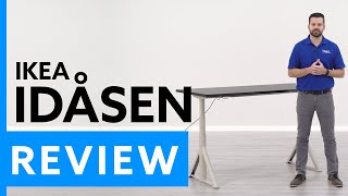 IKEA Idasen Electric SitStand Desk Review [upl. by Titus]