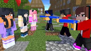 COUPLE DANCE  CHICKEN WINGS MEME  GANGNAM STYLE DANCE  MAIZEN EIN APHAMU  Minecraft Animation [upl. by Llen678]