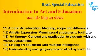 Introduction to Art and Education [upl. by Eusadnilem]