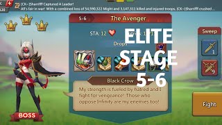 Lords mobile Elite stage 56 f2pThe Avenger Elite stage 56 [upl. by Anahsat]