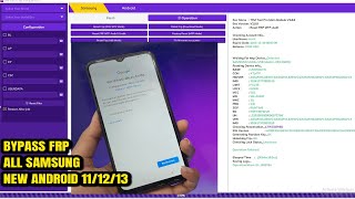 Reset Frp Samsung Android 1213 Free Unlock By TFM Tool Pro One Click  No Credit [upl. by Sidky433]