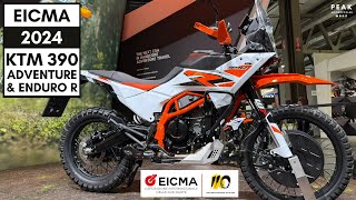 EICMA 2024 KTM 390 Adventure R amp 390 Enduro R 4K [upl. by Close]