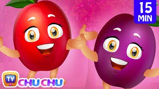 Plum Song  Learn Fruits for Kids  Fruits Songs Collection  ChuChu TV Nursery Rhymes amp Kids Songs [upl. by Earised]