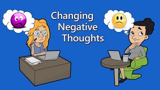 Best Way to Reduce Negative Thinking CBT Thought Record [upl. by Eedebez]