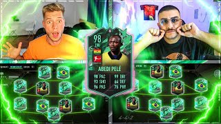 FIFA 22 l ABEDI PELE SHAPESHIFTER SQUAD BUILDER BATTLE vs Sekooo🔥💀 [upl. by Llednav]