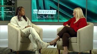 Seimone Augustus Unscripted with Dawn Mitchell [upl. by Nomra]