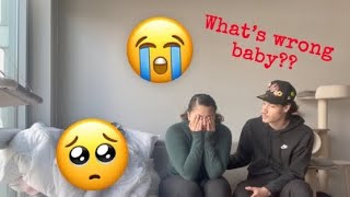 Randomly CRYING Prank On My Boyfriend Cute Reaction We’re Back [upl. by Llain]