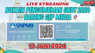 LIVE BUKAIN PENGUMUMAN SNBT 2024 SUBSCRIBERS [upl. by Marjana]