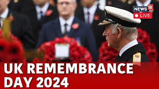 UK Remembrance Day 2024 LIVE  Royal Family At UK Remembrance Day 2024  UK News Today  N18G [upl. by Dupin]