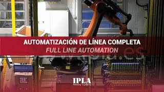 IPLA  Automatización línea completa de bolsas de plástico [upl. by Kostival]