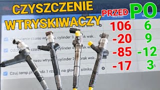 Czyszczenie wtryskiwaczy  Diesel  Skoda Octavia 2018 16 [upl. by Ignace]