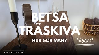 DIY BETSA träskiva och JULPYNT [upl. by Araccat]