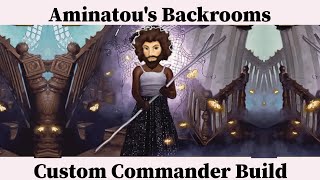 Custom Commander Build  Aminatous Rooms  Commander Deck Tech [upl. by Corie671]