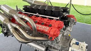 T50 GMA V12 Cosworth Engine Close Up Walkaround  Goodwood 79th Members Meeting Public Debut [upl. by Craven]