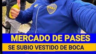 BUENAS NOTICAS EX BOCA ACABA DE QUEDAR LIBRE EN SU CLUB Y SE SUBIO CON LA CAMISETA DE BOCA  ILUSION [upl. by Amory]