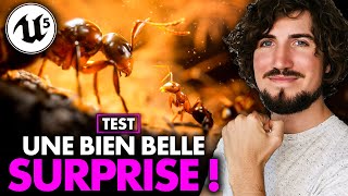 TEST Unreal Engine 5 Les Fourmis  Cest BEAU et cest une BELLE SURPRISE [upl. by Anpas]