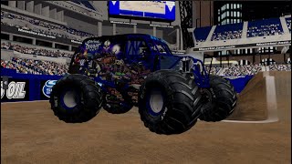 Monster Jam Indianapolis 2023 FS [upl. by Shiau574]