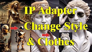 Guide to Change Image Style and Clothes using IP Adapter in A1111 [upl. by Naillik]