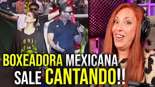 BOXEADORA MEXICANA SORPRENDE CANTANDO CON LUIS MIGUEL  Vocal Coach reaction [upl. by Ahseekat]