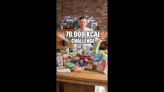 70000 Kcal Challenge diät abnehmen gesunderezepte lebensmittel [upl. by Arted]