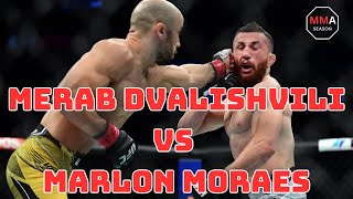 Merab Dvalishvili vs Marlon Moraes Highlights  ufc ufc298 mma fightnight merabdvalishvili [upl. by Yreffej]