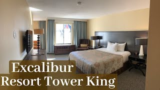 Excalibur Las Vegas  Resort Tower King Room [upl. by Adrial]