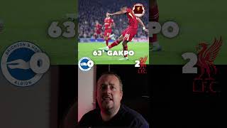 BRIGHTON 2  3 LIVERPOOL  HIGHLIGHTS  EFL Round of 16 SAS BHALIV YNWA EFL UTFR shorts [upl. by Ainecey]