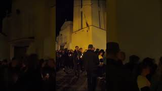 Romanian midnight Easter procession 🇷🇴 [upl. by Ellenaej142]