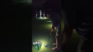 Sneaking out to the course for a midnight putting contest golf golfingfun golfshorts putting [upl. by Kcajyllib]