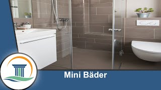 Badezimmer Ideen 2021 Mini Badsanierung  Beispiele aus Hamburg [upl. by Ahsiekahs714]