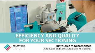 HistoDream Microtomes  Efficiency and Quality of your Sectioning [upl. by Ardekan]