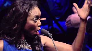 Heather Headley Live Singing quotSomewhere Over The Rainbowquot Andrea Bocelli Tour 2011 [upl. by Rona]