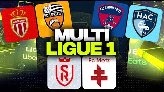 🔴 MULTIPLEX LIGUE 1  MONACO  LORIENT  CLERMONT  LE HAVRE  REIMS  METZ [upl. by Sheya]