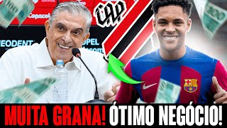 🚨 MEU DEUS ÓTIMO NEGÓCIO PETRAGLIA FICOU FELIZ NOTÍCIA DO ATHLETICO URGENTE [upl. by Oknuj]