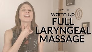 Full Laryngeal Massage Sound [upl. by Palila]