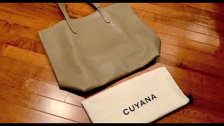 Cuyana  Classic Zipper Tote  Bag Review [upl. by Iret]