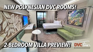 First Look NEW Model Rooms at Disney’s Polynesian Island Tower [upl. by Gawain442]