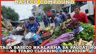 Baseco Compound  Taga Baseco naalarma sa pgdating ng TFARO Clearing Operation [upl. by Odnanreh]