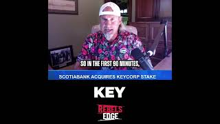 Canadian bank Scotiabank takes a bite out of KeyCorp 🇨🇦➡️🇺🇸 [upl. by Atiuqrahc]