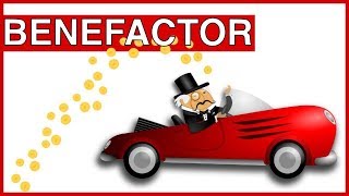 Learn English Words  BENEFACTOR  Meaning Vocabulary Lesson with Pictures and Examples [upl. by Humfried]