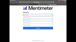 Sharing Your Mentimeter [upl. by Rori]