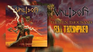 Validor  The Ten Thousand Official lyric Video [upl. by Amaras12]