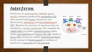 Interferons  Application of biotechnology [upl. by Martyn]