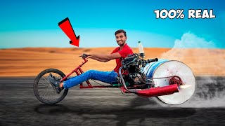 कूड़े से बनाई ROAD ROLLER Bike 😱 [upl. by Lenahs]