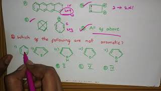 TRICK FOR AROMATIC ANTIAROMATIC NON AROMATIC COMPOUNDS [upl. by Ocirrej457]